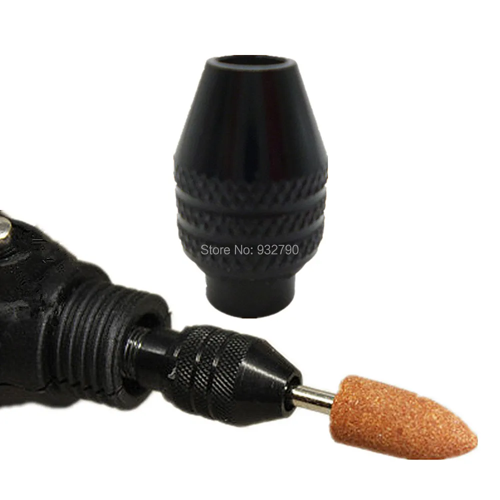 Mini Keyless Drill Chuck Conversion Adapter Tool Quick Change For Dremel
