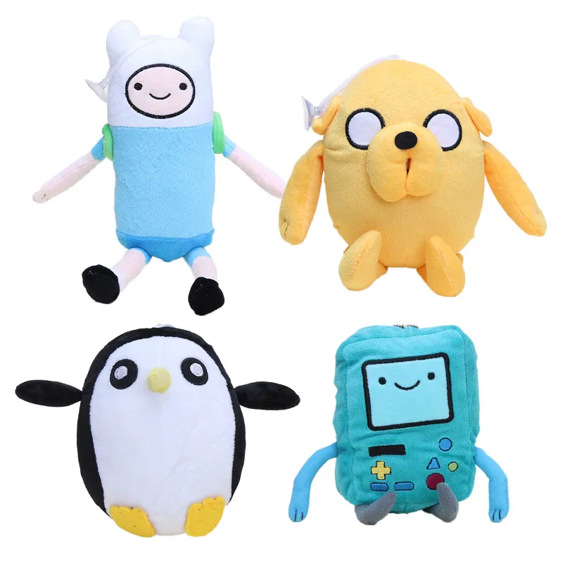 CHOOSE FROM JAKE OR FINN ADVENTURE TIME 12" PLUSH BRAND NEW WITH TAGS