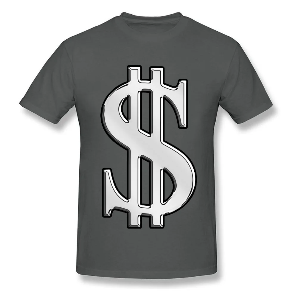 Men's Funny Fitness Tight Tops T Shirt Round Neck Summer Pure Cotton Tshirts Design Short Sleeve Cash Dollar Sign Tee Shirts Cash Dollar Sign carbon