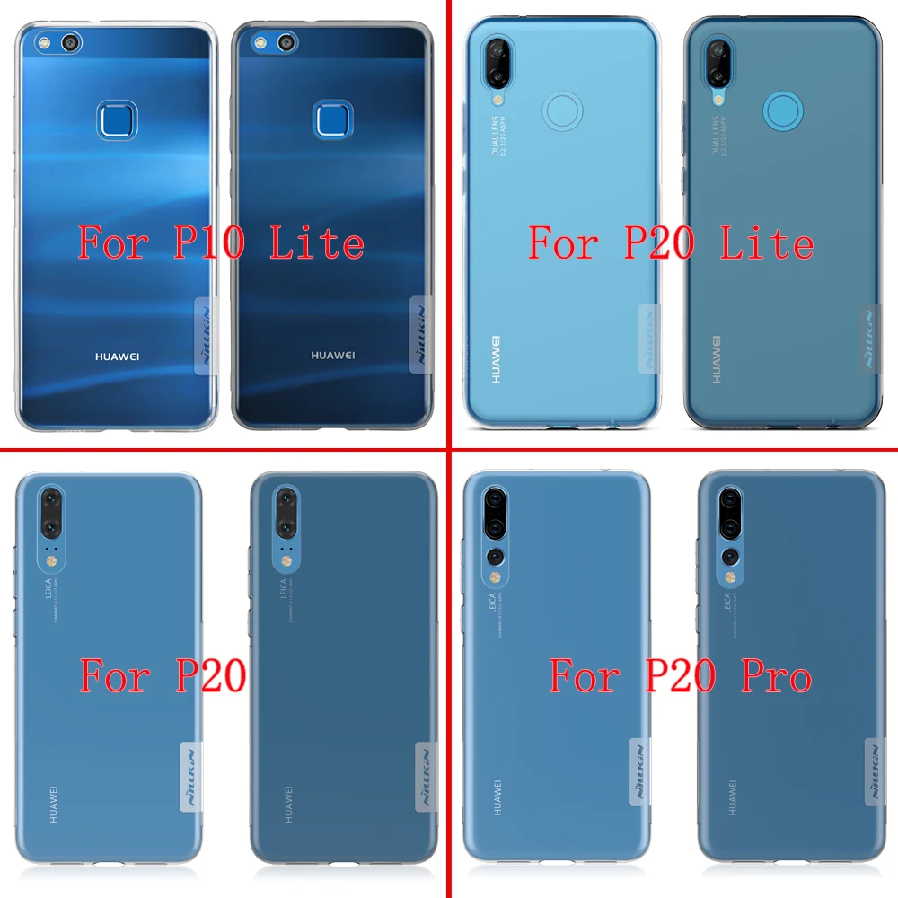 Huawei P20 lite чехол NILLKIN TPU чехол для huawei P10 lite P20 lite P20 Pro Ультра тонкий прозрачный мягкий чехол