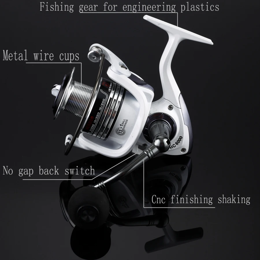 LIEYUWANG 2018 Spinning Fishing Reel Professional Metal Fishing Reel With can change Handle HC1000-7000 series LIEYUWANG 2018 Spinning Fishing Reel Professional Metal Fishing Reel With can change Handle HC1000-7000 series