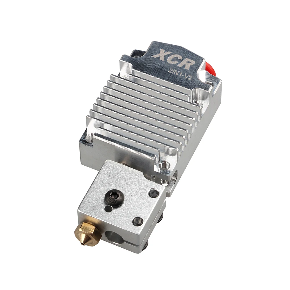 Детали экструдера для 3D принтера XCR 2IN1 V2 hotend двухцветная Печатная головка с
