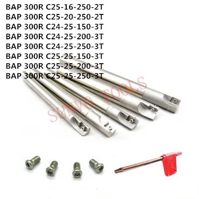Держатель для лицевой фрезы BAP300R BAP 300R вставки APMT1135 длина 250 см диаметр 25 мм 3