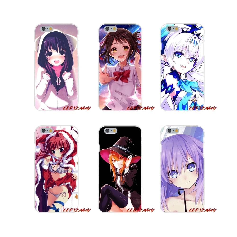For Huawei P Smart Mate Y6 Pro P8 P9 P10 Nova P20 Lite Mini 2017 Accessories Phone Shell Covers manga kawaii girl anime | Мобильные