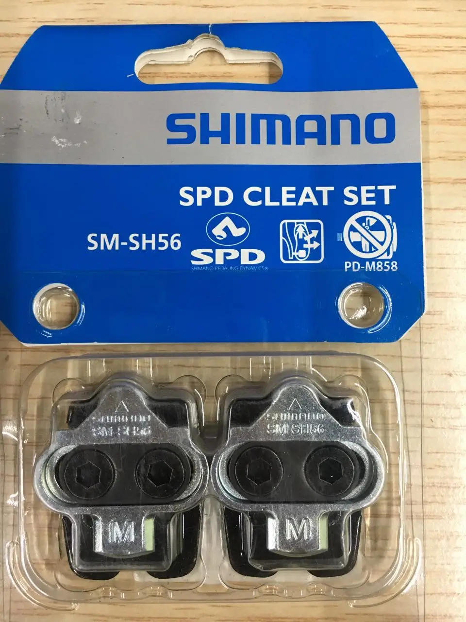 Shimano SPD горный велосипед Педали Набор SM-SH51 SM-SH56 для m520 m530 m540 m8000 m9000