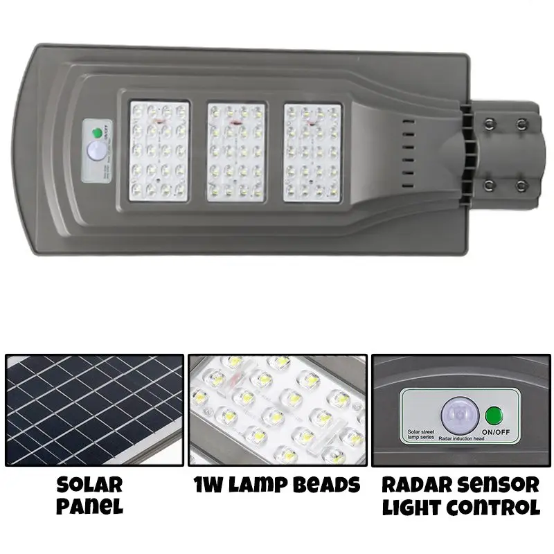 Durável à Prova Sensor de Estrada Sensor de Movimento Luz de Parede ao ar Ip65 Dwaterproof Água Led Solar Projector Livre Jardim Rua Caminho Lâmpada 20 w - 40 60 9 20 w40 w60 w ip65 durável à