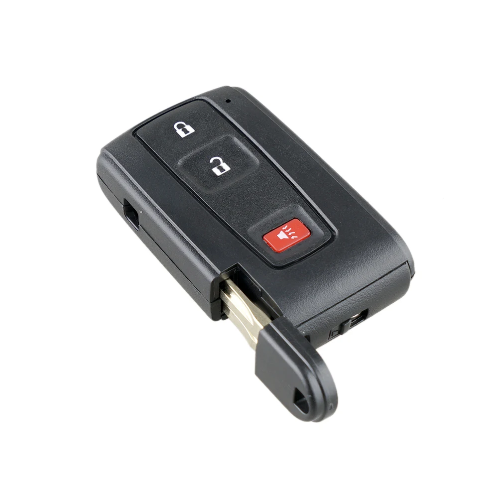 Чехол для смарт ключа с 3 кнопками и небольшим ключом Prius 2004 2009 Toy43|Ключ от авто| |