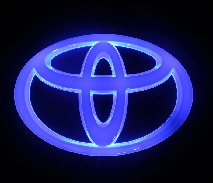 4D Auto Logo Light Cold light car badge for Toyota 2008 Camry 13x8.9cm | Автомобили и мотоциклы