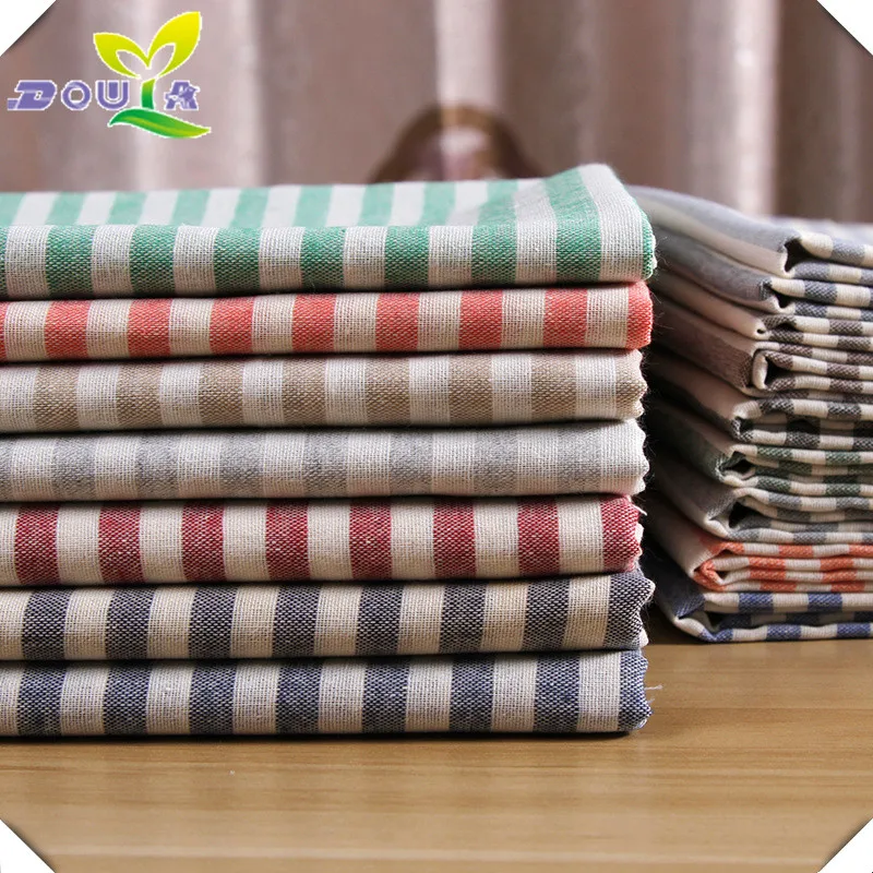 TC yarn dyed fabric polyester cotton yarn fabric hot pin shirt clothing