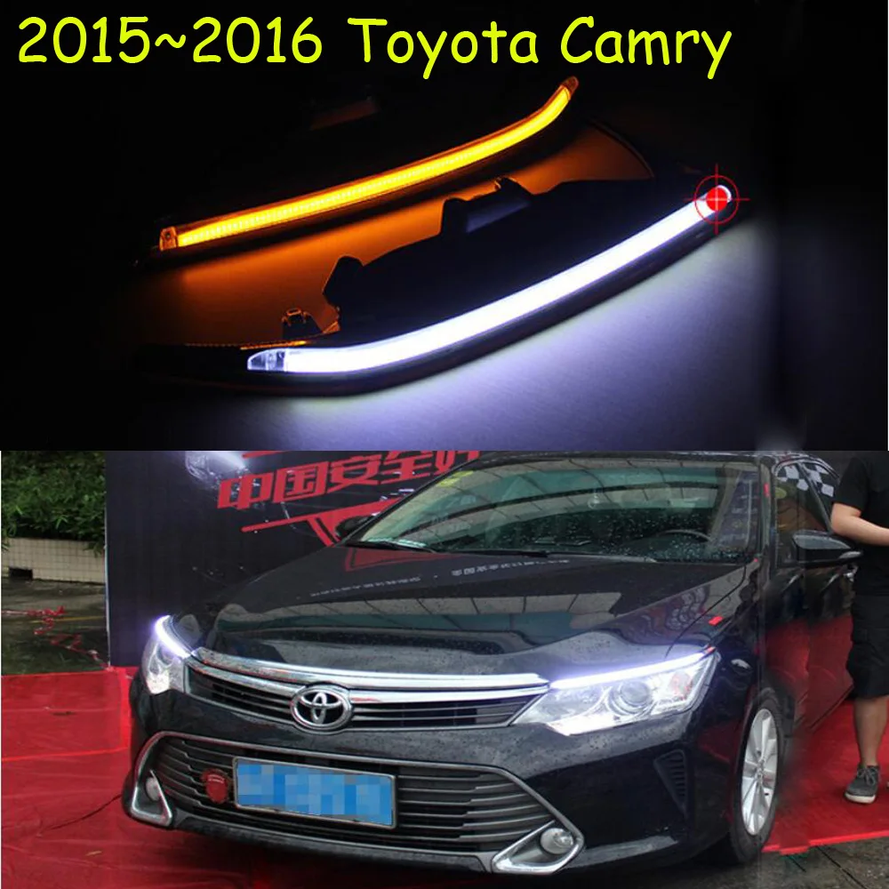 

car bumper lamp for Toyota Camry daytime light,2015~2016,car accessories,LED,Camry fog light,2ps/set,Reiz,prado,camry,Vigo