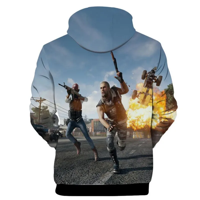 PLAYERUNKNOWN'S BATTLEGROUNDS, косплей, 3D, игра, персонаж, Спортивная Толстовка, мужская и женская спортивная одежда, новая одежда