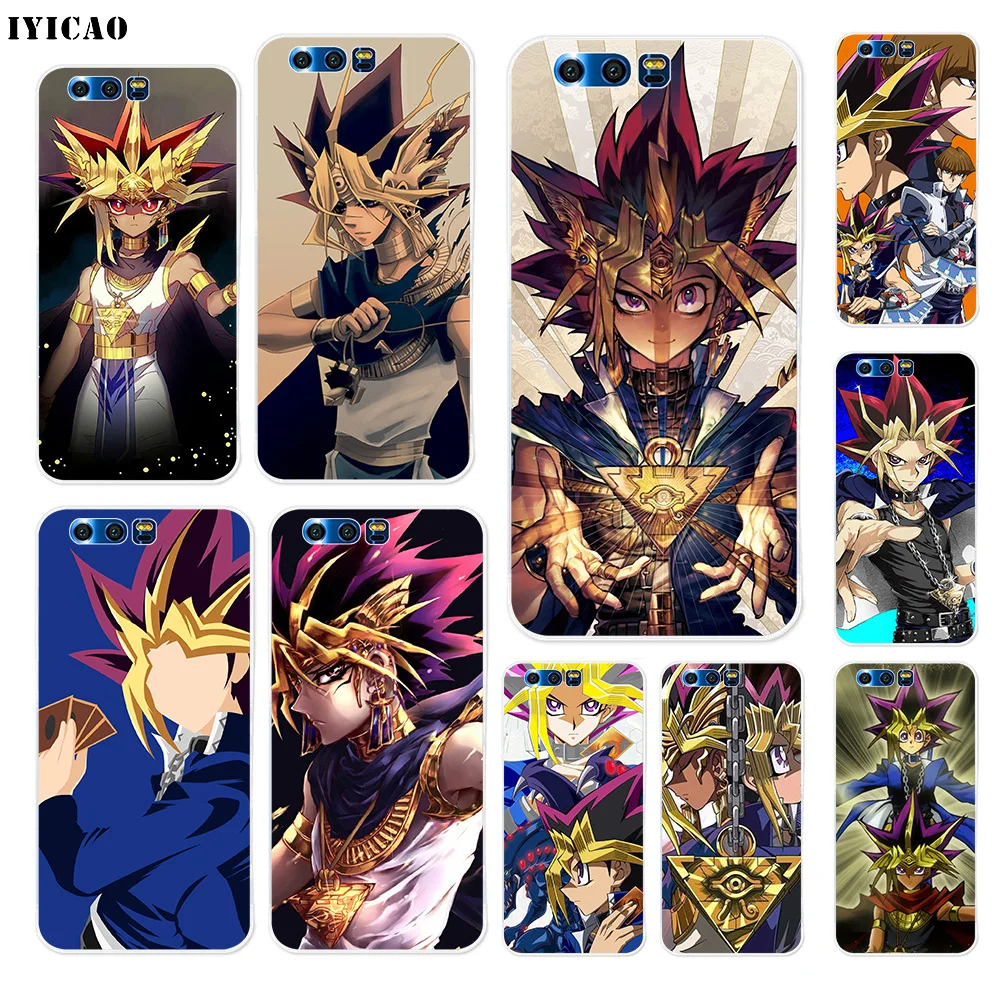 Мягкий силиконовый чехол IYICAO Yu Gi Oh Yugi Muto для Huawei Y9 Y7 Y6 Prime 2018 Honor 8C 8X 8 9 10 Lite 7X 7C 6A 7A Pro