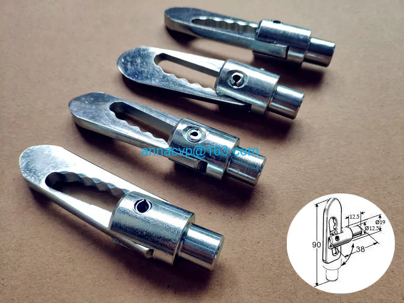 trailer antiluce fastener drop latch catch lock weld on trailer part  (1)