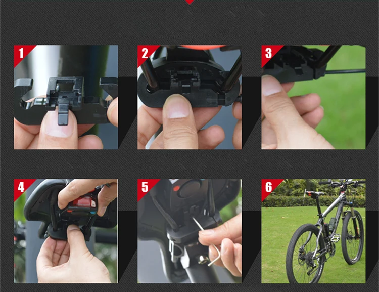 Perfect Anti-theft Bike Security Alarm Lock Bicycle Tail Llight USB Rechargeable Lock Alarm Mountain Bike Rear Light Cycling Accessories 12 Perfect Anti-theft Bike Security Alarm Lock Bicycle Tail Llight USB Rechargeable Lock Alarm Mountain Bike Rear Light Cycling Accessories 12