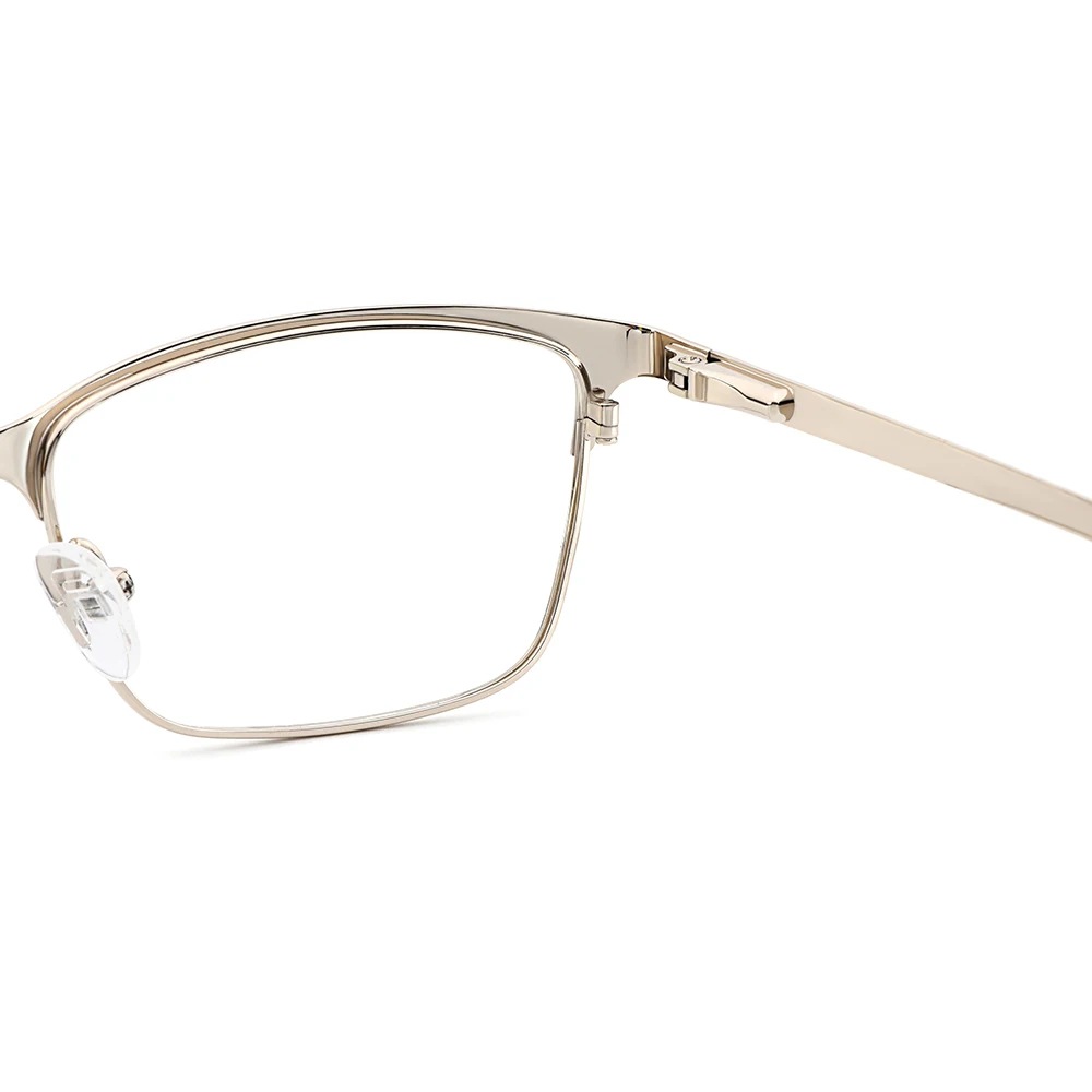 Gmei, оптические, брендовые, дизайнерские, нержавеющая сталь, полная оправа, женские очки, оправа для очков по рецепту, оптические очки, H8022