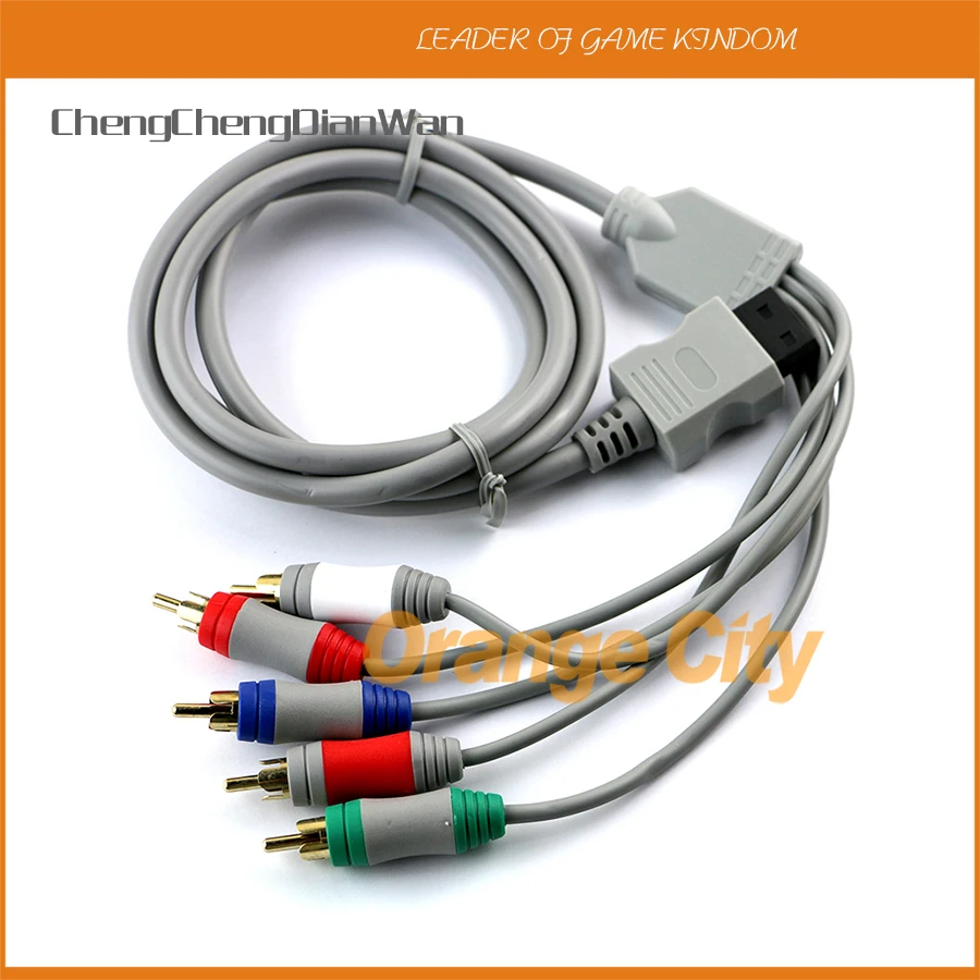ChengChengDianWan 1 8 м компонент 1080 P HDTV AV аудио адаптер кабель провод 5RCA для консоли Nintendo