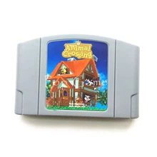 64 бит США версия видеоигры картридж Animal Crossing Conkee английский язык для США консоли