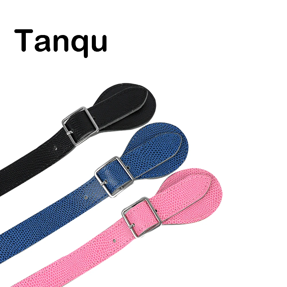 Alças para Obag Alça de Couro Ajustável com Fivela Gota para o Bolsa Tanqu Novo Longo Curto Falso Lagarto Patten Plana
