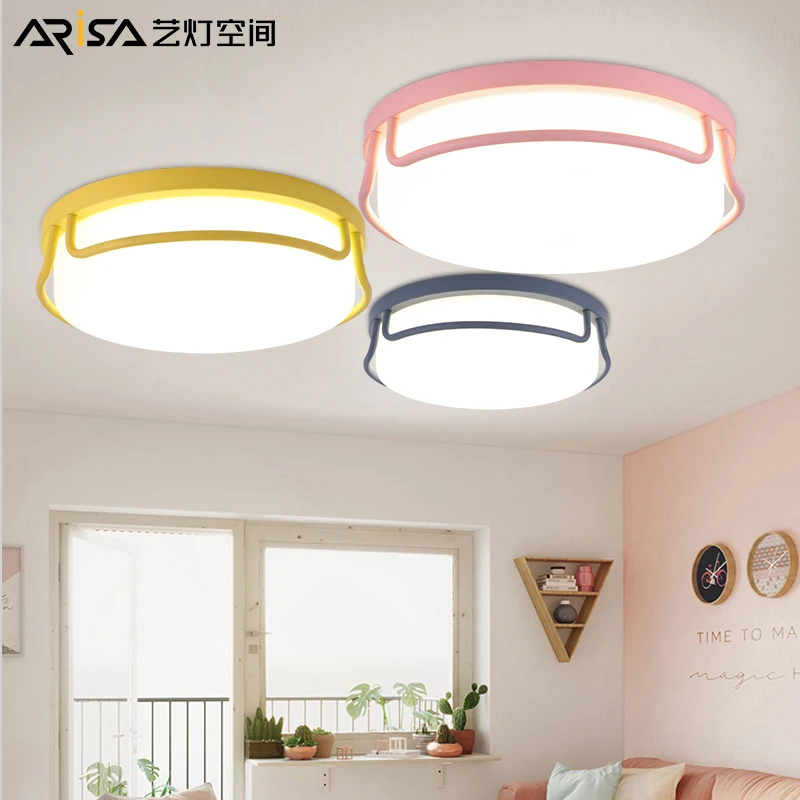 

Modern LED Acrylic Ceiling lighting novelty bedroom Ceiling lights Nordic children 's Fixtures living room ceiling lamps