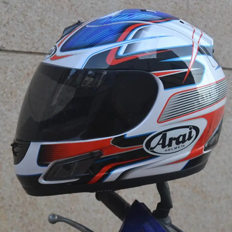 Black lens-0 Шлем arai Rx7-Японии Топ RR5 Педро moto rcycle шлем гоночный шлем полный уход за кожей лица capacete moto rcycle, Capacete moto шлем - Цвет: Black lens-0