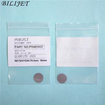 

Coding plotter valve filter 75UM 16MM for Hitachi PB PX PXR mv9 ink filter Continuous Inkjet Printer disc filter 10pcs