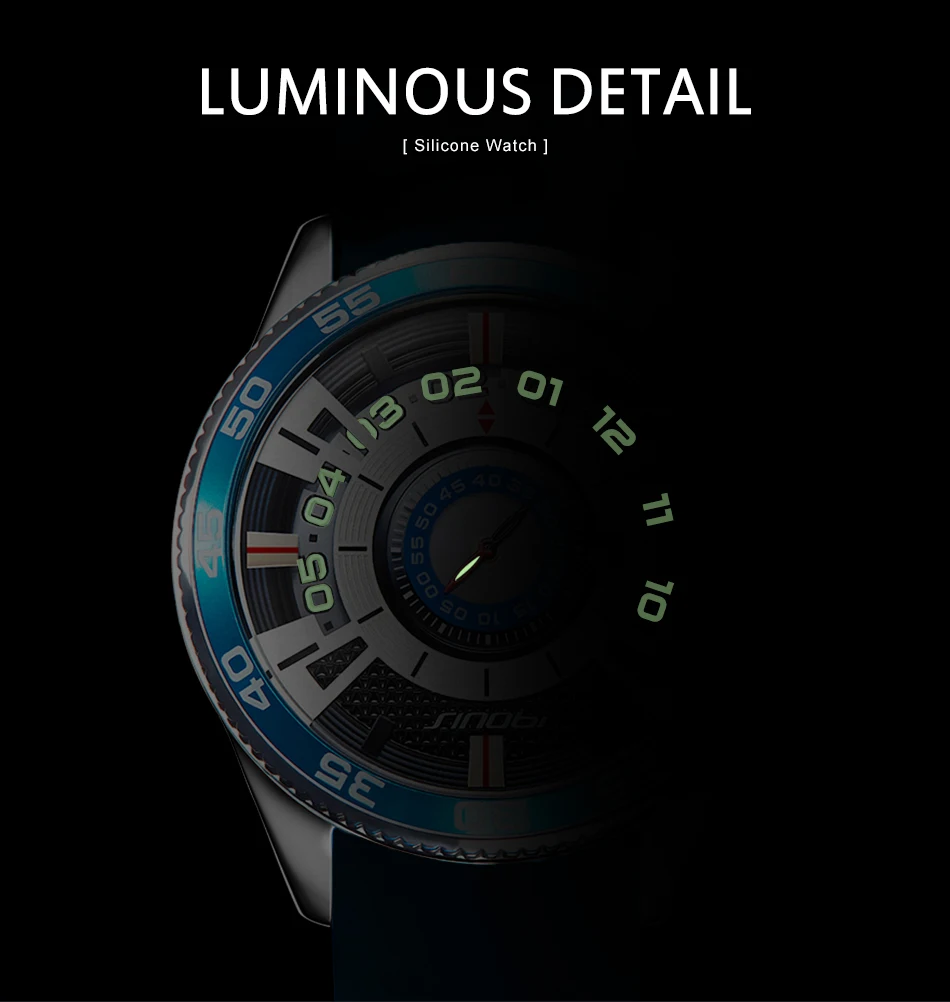 SINOBI 316 мужские спортивные часы из нержавеющей стали высокого качества, силиконовые мужские военные кварцевые часы или часы Relogio Masculino
