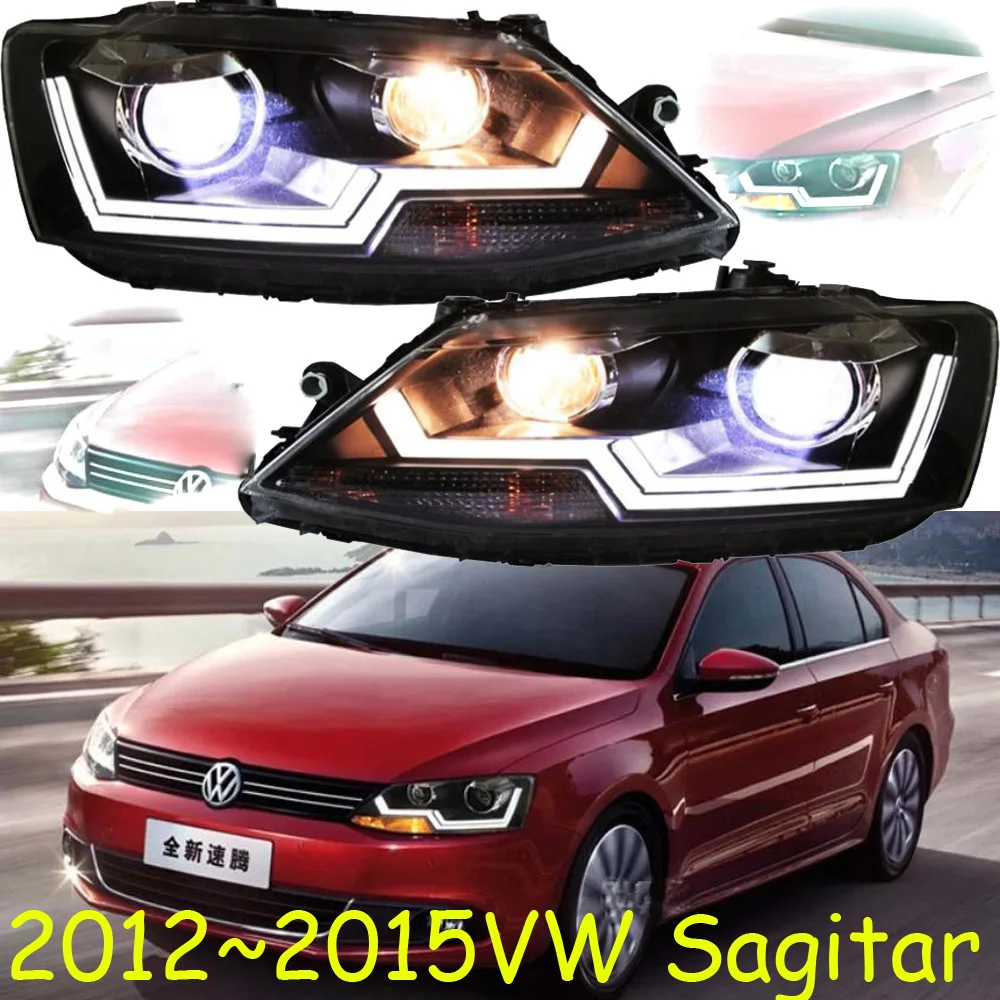 HID, 2012~, автомобильный Стайлинг для фар Jetta, Touareg, sharan, Golf7, routan, saviro, polo, passat, magotan, Jetta Головной фонарь