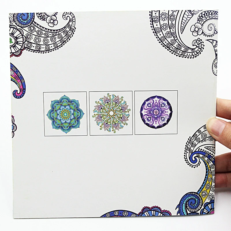 1 PCS 24 Pages Mandalas Flower Coloring Book For Children Adult Relieve Stress Kill Time Graffiti Painting Drawing Art Book 1 PCS 24 Pages Mandalas Flower Coloring Book For Children Adult Relieve Stress Kill Time Graffiti Painting Drawing Art Book