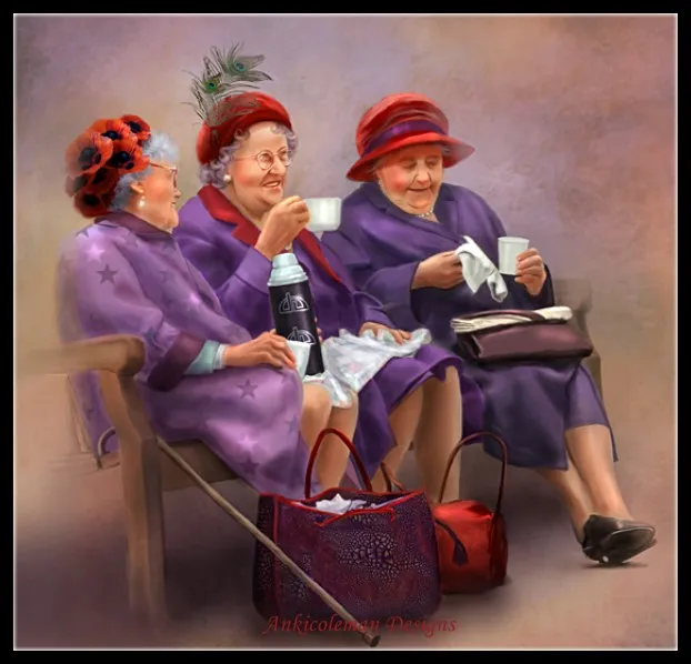 

Embroidery Counted Cross Stitch Kits Needlework - Crafts 14 ct DMC Color DIY Arts Handmade Decor - Wearing Purple