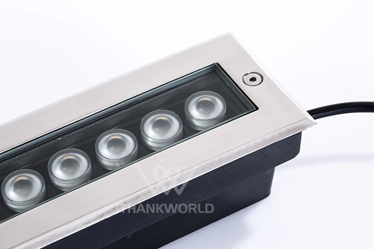 Luzes de Chão para o Caminho para o Jardim Luminaire Lâmpadas Subterrâneas Ip67 Retângulo Iluminação Inground Recesso Outood vw 6 w Led 5 High Quality floor light