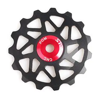 Камень шкив колеса направляющий ролик Jockey 10t 11t 13t 15t подшипник дорожный MTB велосипед Подшипники задний переключатель для X4 Shimano M370 - Цвет: 15t hollow