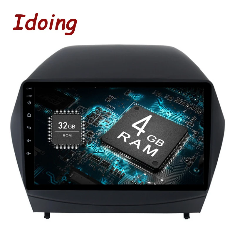 

Idoing 1Din 8Core 9" Android8.0/7.1 For Hyundai IX35 2011-2017 Car Multimedia GPS Player Fast Boot 4G+32G Mirror Link Wifi