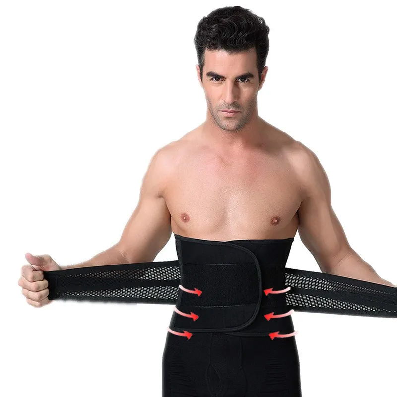 NINGMI Mens Males Waist Trainer Shaper Firm Control font b Weight b font font b Loss
