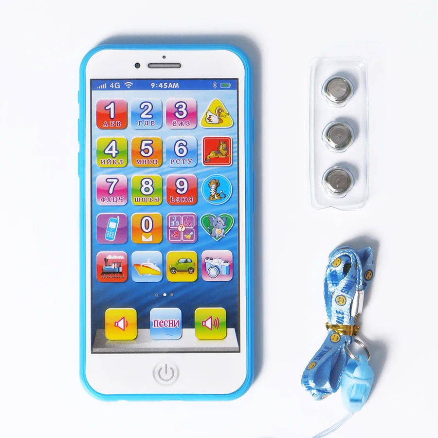 Детская музыкальная мобильного телефона дети детские игрушки телефон ребенка раннего обучения машина русский язык игрушка телефон со