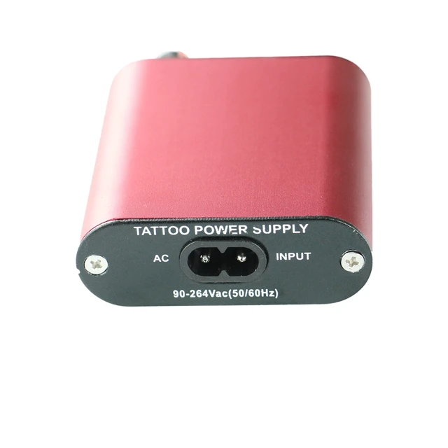 Tattoo Power Supply Foot Pedal Switch Red Tattoo Power Supply Set Kit