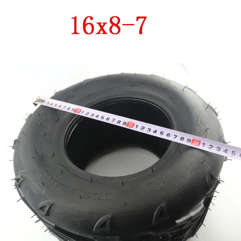 Высокая производительность 16X8-7 Kart автозапчасти 7 7 дюймов шины atv 16X8-7 16*8-7 шоссе Шины износостойкие колеса шины