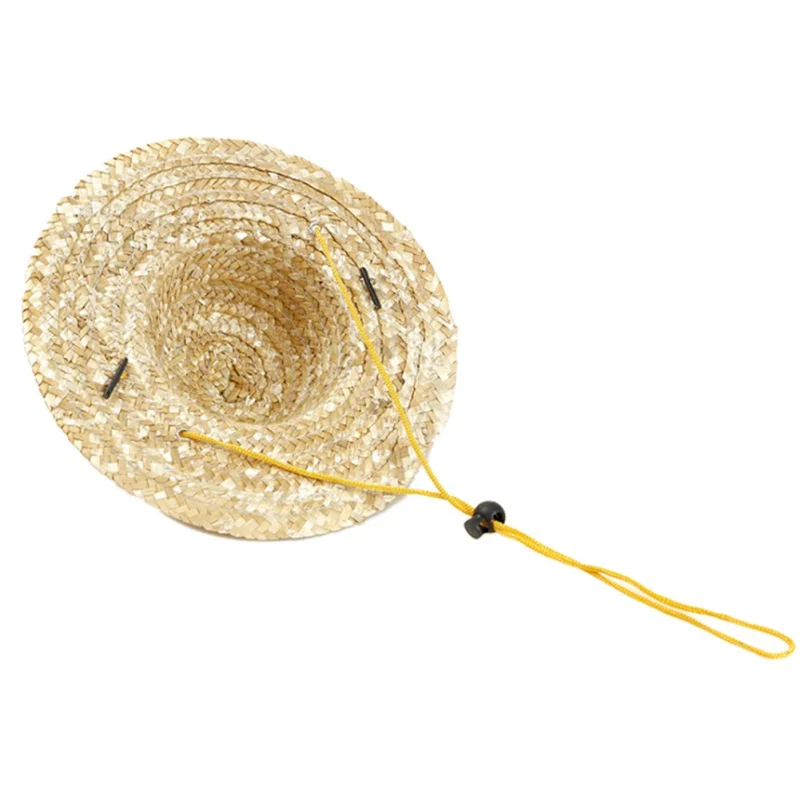 Straw Hat for Dogs | Dog Sun Hat | Cat Sun Hat | Outdoor Dog Accessories