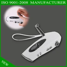 [Seven Neon] 10 комплектов модный патент Кривошип Динамо, Солнечный фонарь/сигнализация/мобильный телефон зарядное устройство/AM FM радио/яркий Кемпинг свет tourch