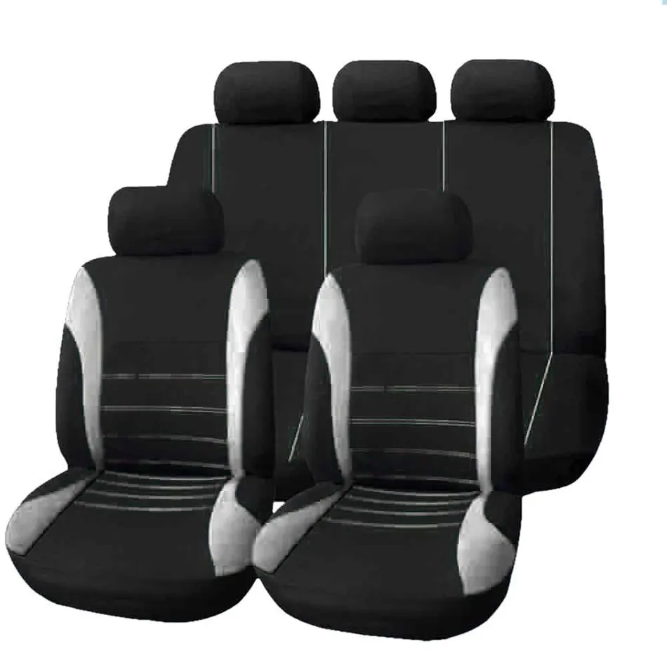 Nile универсальный чехол для автомобильных сидений комплект 9 шт. полный чехол для сиденья для Авто Автокресло защита роскошный дышащий сетчатый чехол для сиденья