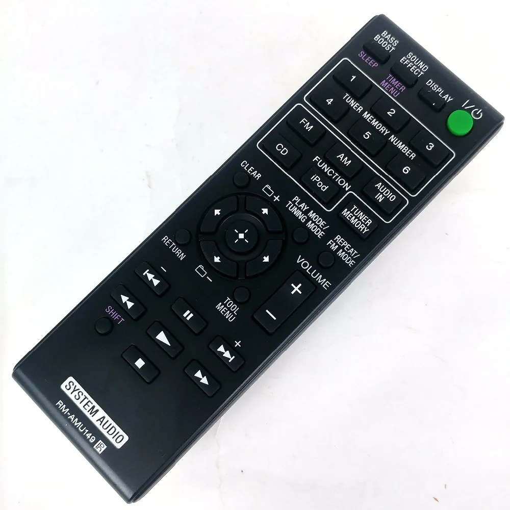 

(2pcs/lot)New remote control For SONY SYSETM AUDIO RM-AMU149 CMT-V10IP, CMT-V10IP/CA, CMT-V10IP/Z