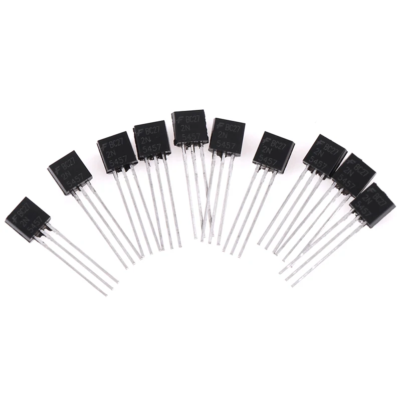 

10Pcs/lot 2N5457 2N5457G TO-92 N-Channel Transistor Black