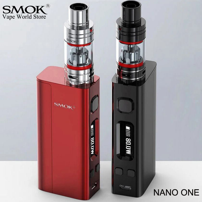 SMOK Nano One Electronic Cigarette Vape R-Steam Mini 80W Box Mod Vaporizer E Hookah Mini Alien AL85 Kit Vaporizador S009 SMOK Nano One Electronic Cigarette Vape R-Steam Mini 80W Box Mod Vaporizer E Hookah Mini Alien AL85 Kit Vaporizador S009