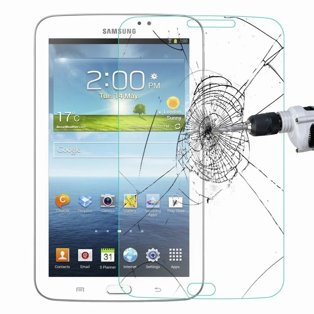 

9H Premium 0.3mm Explosion-Proof Toughened Tempered Glass For Samsung Galaxy Tab 3 7.0 T210 T211 P3200 Film Screen Protector