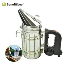 Benefitbee пчела курильщика Электрический Пчеловодство дыма для пчелиный улей курильщика пчеловод Инструменты для пчеловодства Нержавеющая сталь прочный Материал