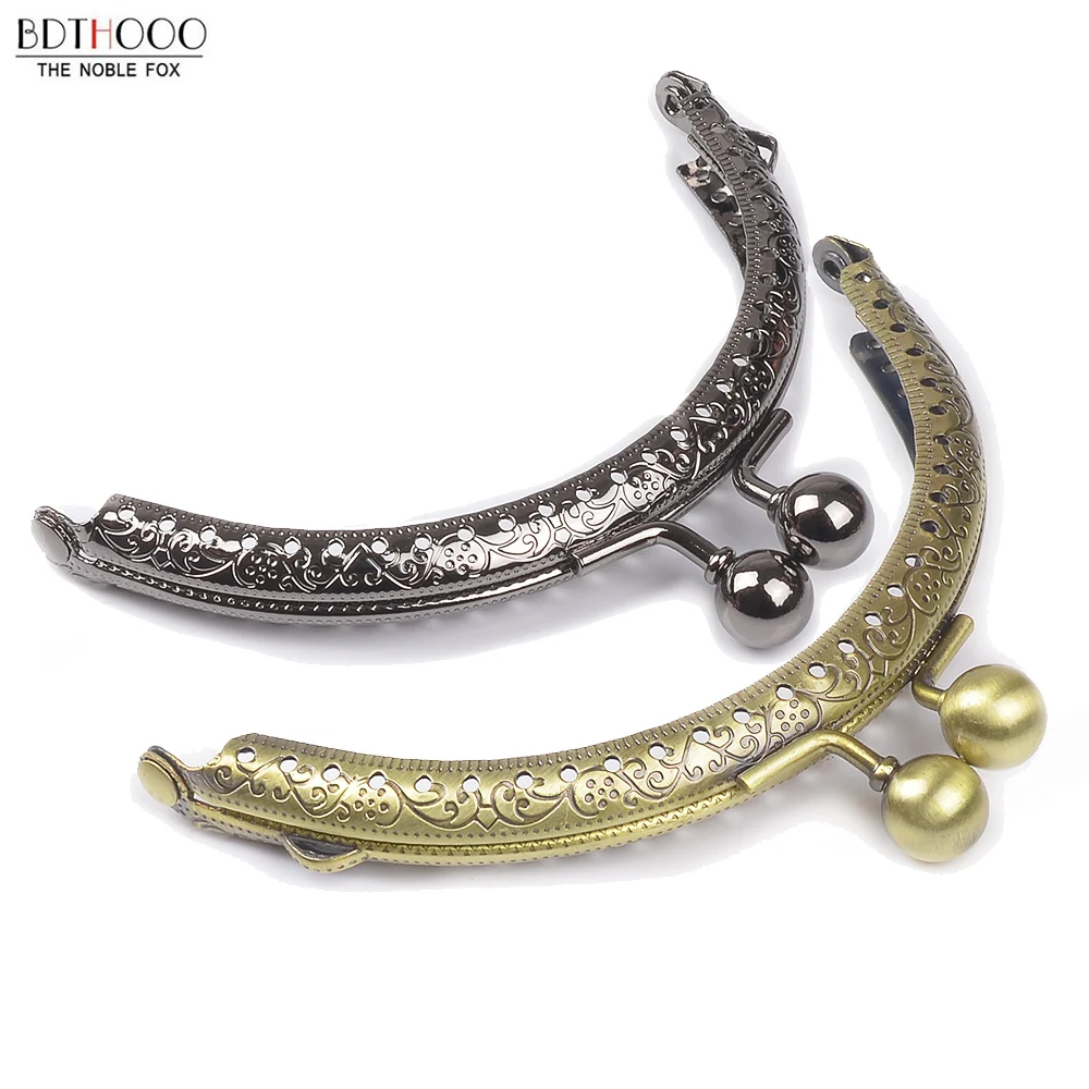 Buy 10.5cm Round Metal Purse Frame Handle for Clutch