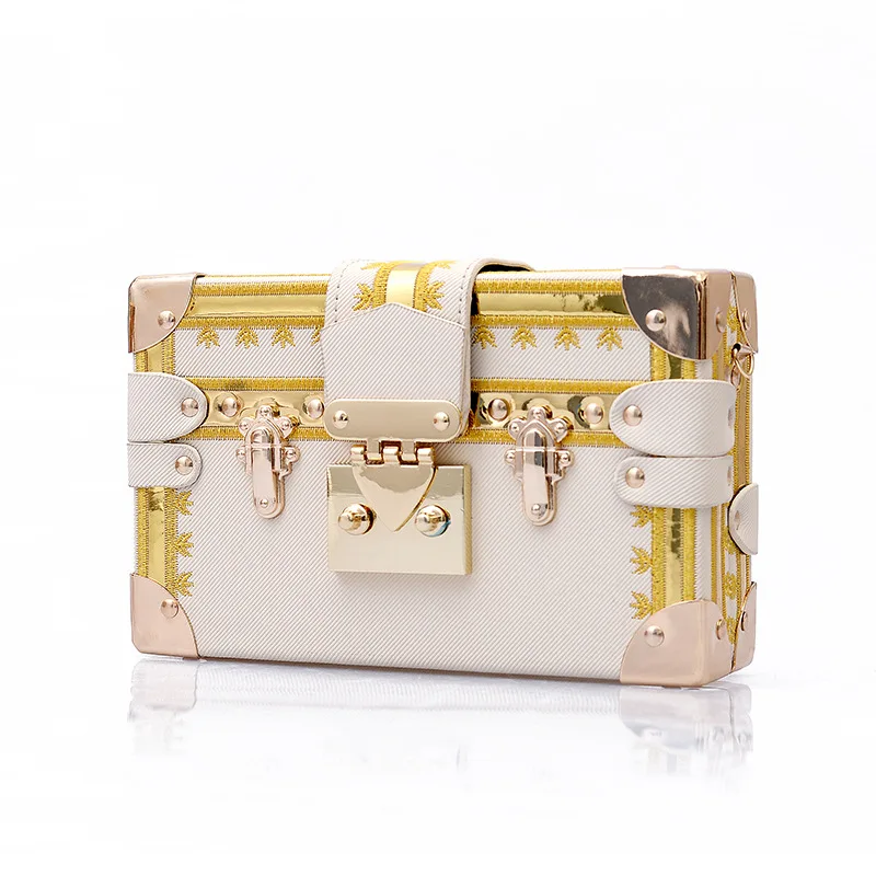 

Super Luxury Brand Clutches Women Handbag Crossbody Bag Metal Rivet Famous Design Box Bag Purse Women Shoulder Bags Channels Bag