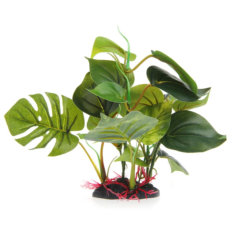 

Ornament Artificial Green Plant For Fish Tank Aquarium Ornament Decor Plastic -P101
