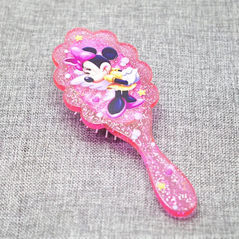 Расческа для волос Disney Minnie Mouse детская мягкая Антистатическая щетка расческа