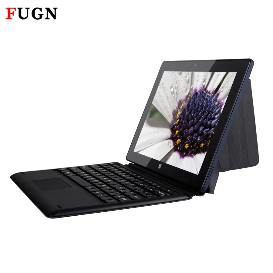 FUGN 10 1 Inch Tablet PC Windows 10 Quad Core Dual 2 In 1 Android 5