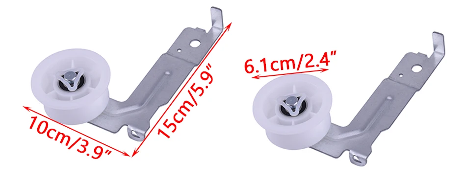 LETAOSK барабан холостой узел шкива подходит для samsung DC93-00634A DC96-00882C DC97-07509B AP6038887 PS11771601